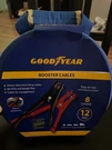 Good Year Booster Cables - 8 Gauge 12 Foot Suitable For Full Size Cars, Suvs. Fixed Price $14.99.