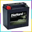 Diehard Platinum Agm Battery AUX14 Group Size, 200 Cca, Amp Hour Capacity. Fixed Price $127.98.