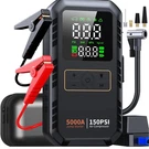4IN1 Car Jump Starter Air Compressor 5000A Auto Battery Booster 150PSI Portable. Fixed Price $89.99.