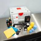Rupes Ibrid Nano 2 Cordless Polisher Lux Kit Systainer Case And Accessories. Fixed Price $752.00.
