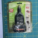 Powerline Car Cord Adapter 500 Ma Usb 3-12 Volts 2000 W/ 7 Plug Tips. Fixed Price $19.62.