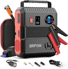 Brpom Car Jump Starter With Air Compressor 150PSI 4000A Peak 24000MAH Up To A.... Fixed Price $146.56.