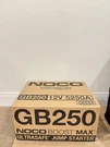 Noco Boost Max GB250 5250A 12V Ultrasafe Portable Jumper Starter -factory Sealed. Fixed Price $999.99.