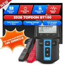 Topdon 12V Battery Tester BT100 Digital Analyzer 2000 Cca For Agm Gel Flooded. Fixed Price $42.99.