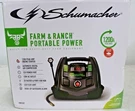 Schumacher Farm & Ranch Portable Power, Part# FR01337. Fixed Price $185.00.