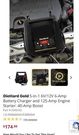 Diehard Battery Charger And Jump Starter DH0163. Fixed Price $125.00.