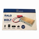 New Halo Bolt Dc 58830 Car Jump Start, Usb, Led Light, Outlet, Black. Fixed Price $60.50.