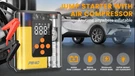 Hererod PW40 (4 1) Jump Starter Tire Inflator -charger Flashlight. Fixed Price $91.77.