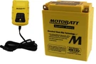 Motobatt MB12U Quadflex Agm Factory Activated + Charger PDCT1 Combo. Fixed Price $137.00.