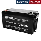 12V 65AH Sealed Lead Acid Battery With M6 Insert Terminals. Fixed Price $224.99.