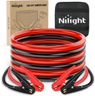 Nilight Jumper Cables For Car Battery 4 Gauge 16FT Booster Heavy Duty 600A. Fixed Price $29.99.