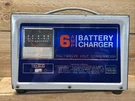 Vintage Montgomery Ward Riverside, 61-16401 6/12 Volt Tapering Battery Charger. Fixed Price $99.67.