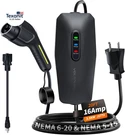 Level 1&2 Charger, Electric Vehicle Portable With 20FT Cable, 3.5KW. Fixed Price $174.73.