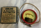 Vintage 1940S Montgomery Ward & Co. 50 Airline Battery Voltmeter Works. Fixed Price $24.95.