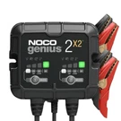 Noco GENIUS2X2 Dual Charger 4A 2A/BANK Marine Rv 12V, 6V Lithium Agm. Fixed Price $99.95.