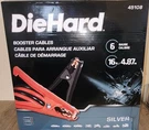 Diehard Power Head Silver Booster Cables Gauge 16FT 45108. Fixed Price $29.99.