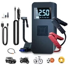 Jump Starter With Air COMPRESSOR,14.8V 8000A Peak Portable Car Battery S.... Fixed Price $47.20.