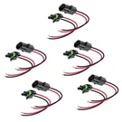 5 Pairs Ols 2-WIRE Weather Pack Connector Kit Assembled With 6" 16 Awg Wires. Fixed Price $14.24.