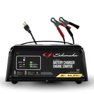 Schumacher SC1361 12V Battery Charger, 50A Engine Starter, 10A Boost Maintainer. Fixed Price $72.00.