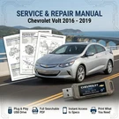 Chevrolet Volt 2016 2017 2018 2019 Service Repair Workshop Manual On Usb. Fixed Price $24.99.