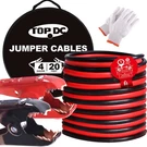 Topdc Pure Copper 4 Gauge 20 Feet Jumper Cables With Ul-listed Clamps For Car,. Fixed Price $93.83.