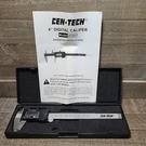 Cen-tech 6" Digital Caliper 47257 Instructions, Case & Lr 44 Battery **works**. Fixed Price $19.99.