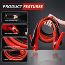 Jumper Cables 0/1/2 Gauge 3000A 20FT Automotive Booster For Car Van. Fixed Price $43.40.