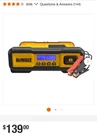 Dewalt 30 Amp Charger/starter. Fixed Price $99.99.