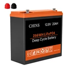 Chins LIFEPO4 Battery 12V 20AH 50AH 100AH Deep Cycle Lithium Gff-grid. Fixed Price $69.99.