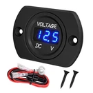 Daiertek Battery Voltage Waterproof Dc 12V Small, Blue Led Voltmeter. Fixed Price $15.40.