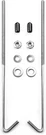 18-8 Stainless Steel J Hook Battery Hold Down BOLTS,12-INCH. Fixed Price $13.42.