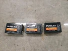 3 Pk Used Duracell Ultra 12 Volt Batteries Read. Fixed Price $47.99.
