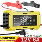 12V Automatic Car Battery Charger Jump Starter Pulse Repair LIFEPO4 Lcd Display. Fixed Price $16.99.