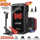 20000A Portable Jump Starter With Air Compressor Tire Inflator 12V Car. Fixed Price $105.00.