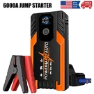 Ledmircy 6000A Car Jump Starter Power Bank For Up To 10L Gas & Diesel Engine. Fixed Price $51.38.