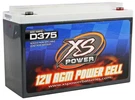 Xs Power D375 800 Amp Agm Cell Car Audio Battery + Terminal Hardware. Fixed Price $139.99.
