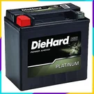 Diehard Platinum Agm Battery AUX14 Group Size, 200 Cca, Amp Hour Capacity. Fixed Price $127.99.