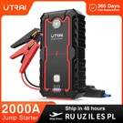 2000A Jump Starter Power Bank Portable Starting Device For 8.0L/6.0L Emergency. Fixed Price $178.10.