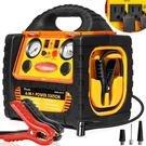 6 & 1 Car Jump Starter Air Compressor, Ac Power Inverter Usb Emergency. Fixed Price $157.99.