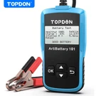 Topdon Car Battery Tester 12V 100-2000CCA Cranking Charging Analyzer. Fixed Price $24.99.
