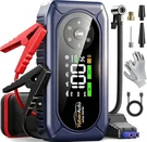 Yaberauto 4500A Jump Starter W/150PSI Air Compressor, 9-IN-1, 12V. Fixed Price $148.99.