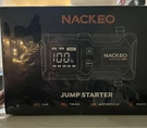 Nackeo Jump Starter Portable Power Pack Car Truck Motorcycle Boat 12V. Fixed Price $57.99.