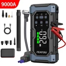 Featou 9000A Car Battery Jump Starter 24000MAH 12V Dual Usb Quick Charge And Dc. Fixed Price $82.99.