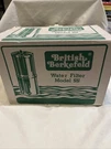 British Berkefeld Water Model Ss With 4 Ceramic Filters - Open Torn Box. Fixed Price $145.00.