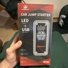 Acmount Car Jump Starter New In Box W/led Flashlight And Usb Battery Pack.. Fixed Price $50.00.