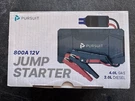 Pursuit 800A 12V Jump Starter With Usb Charging Port And Flashlight New Open Box. Fixed Price $49.99.