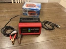 Car Battery Charger Cen-tech 60431 6/12 Volt 2/6 Amp Tested Working W/ Box. Fixed Price $29.95.