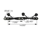 Cable Overmolded Harness 2/0 14IN Black 178.2021BK 849584 BC207M3BWS. Fixed Price $51.69.