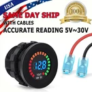 Waterproof Car Battery Dc 12V Voltmeter Led Digital Display Voltage Gauge. Fixed Price $10.49.