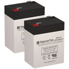 Volt Deer Feeder Game Battery Pack Of 2 Sealed Lead Acid Rechargeable 4.5AH. Fixed Price $17.99.
